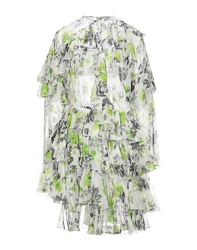 MSGM Short dress White 100% Polyether