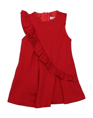 GAIALUNA Vestido para bebé  Red 62% Viscose, 33% Nylon, 5% Elastane