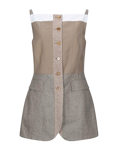 BURBERRY Waistcoat Beige 95% Virgin Wool, 5% Cashmere