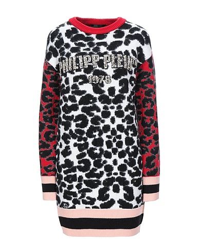PHILIPP PLEIN Sweater White 93% Wool, 2% Polyamide, 2% Viscose, 2% Mohair wool, 1% Polyester