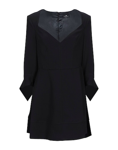 ELISABETTA FRANCHI Minivestido NERO 100% Poliéster