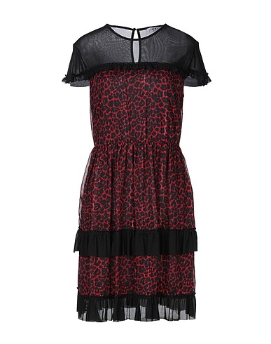 LIU •JO Short dress Red 100% Polyester, Polyamide, Elastane