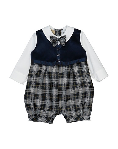 ALETTA Baby jumpsuit  Midnight blue 81% Polyester, 19% Cotton, Acetate
