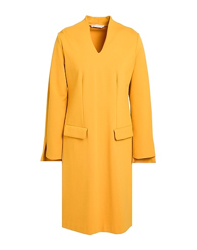 ANNA SERAVALLI Midi dress Marigold 68% Viscose, 27% Polyamide, 5% Elastane