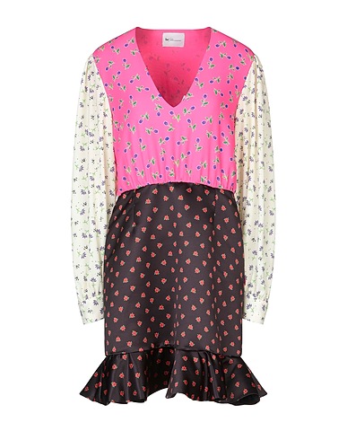 BE BLUMARINE Short dress Fuchsia 100% Polyester