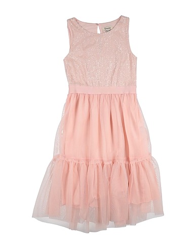 DIXIE Vestito Rosa chiaro 98% Poliestere, 2% Elastan