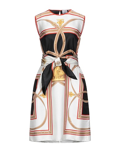 BURBERRY Midi dress White 100% Silk