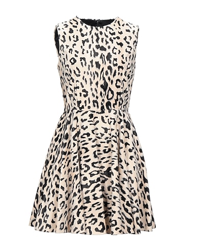 DOLCE&GABBANA Short dress Ivory 64% Cotton, 36% Viscose