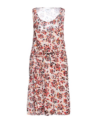 DONDUP Robe d’été Rouge 100% Viscose