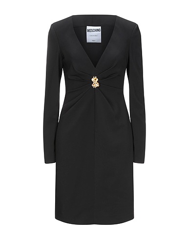 MOSCHINO Short dress Black 97% Viscose, 3% Other Fibres