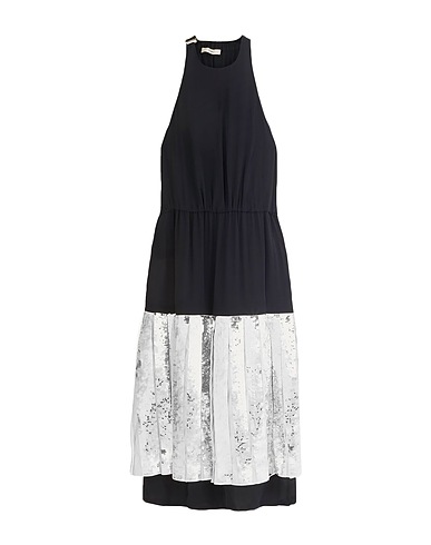 TIBI Elegant dress Midnight blue 100% Silk, Cotton