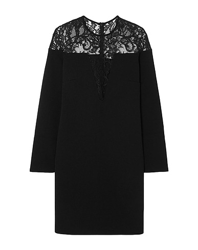 GIVENCHY Short dress Black 80% Viscose, 19% Polyamide, 1% Elastane