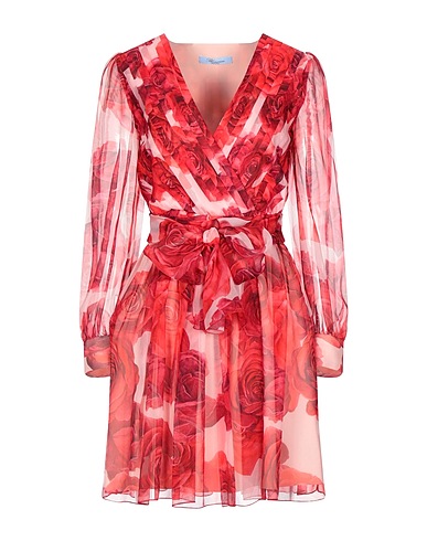 BLUMARINE Short dress Red 100% Silk