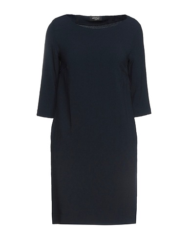 OTTOD'AME Short dress Midnight blue 97% Polyester, 3% Elastane
