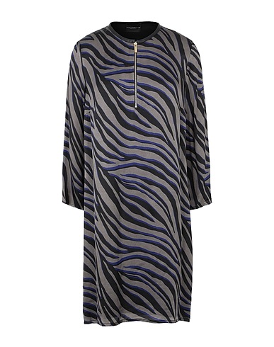 ATOS LOMBARDINI Short dress Grey 100% Viscose