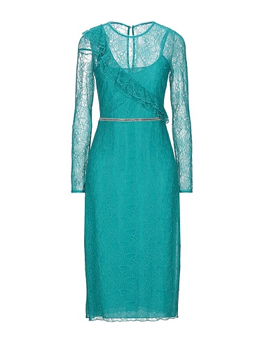 PATRIZIA PEPE SERA Midi dress Turquoise 100% Polyamide