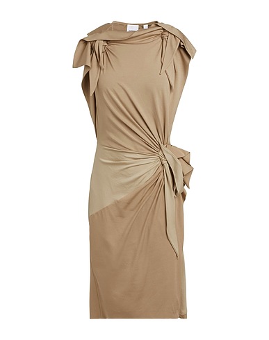 BURBERRY Midi dress Sand 95% Silk, 5% Elastane