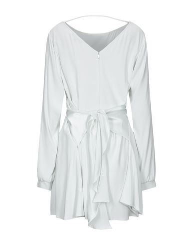 Patrizia Pepe Sera Short Dresses In Grey