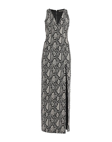 ALICE + OLIVIA Long dress Black 76% Cotton, 22% Nylon, 2% Elastane