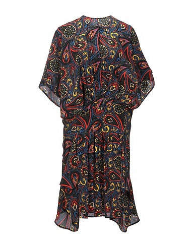 JW ANDERSON Midi-Kleid Dunkelgrün 100% Seide
