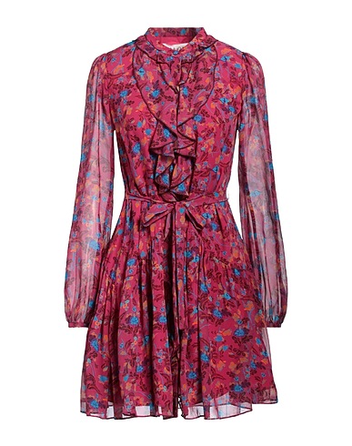 SALONI Shirt dress Garnet 100% Polyester