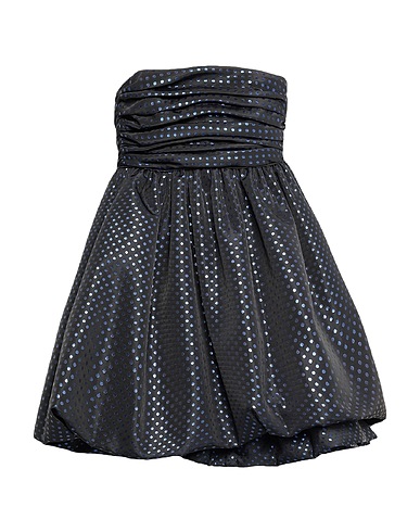 CELINE Short dress Midnight blue 92% Polyester, 8% Metallic fiber