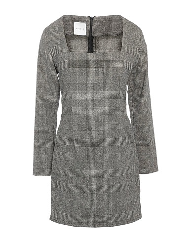 GAëLLE Paris Sheath dress Black 50% Wool, 29% Polyester, 20% Cotton, 1% Elastane