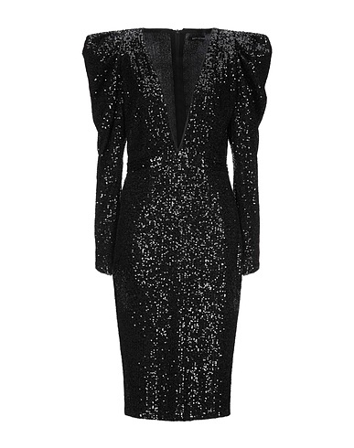 ACTUALEE Midi dress Black 100% Polyester