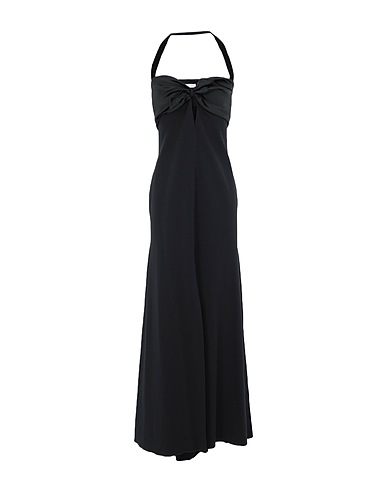 ROMEO GIGLI x EGGS Long dress Black 71% Viscose, 23% Polyamide, 6% Elastane, Acrylic