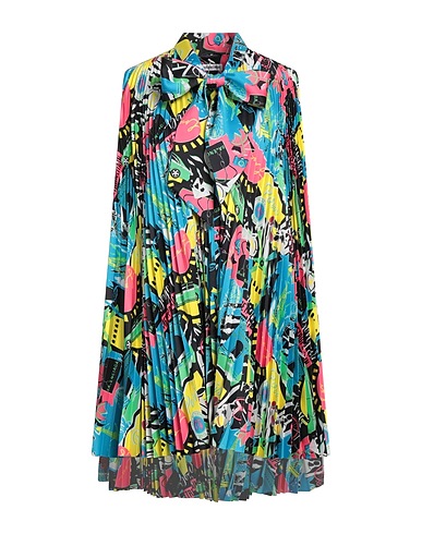 BALENCIAGA Pleated dress Azure 100% Polyester