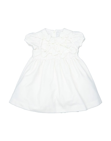 IL GUFO Vestido para bebé  White 100% Cotton, Polyester
