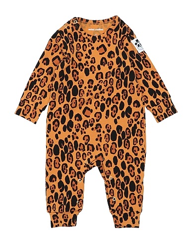 MINI RODINI Romper Camel 95% Lyocell, 5% Elastane