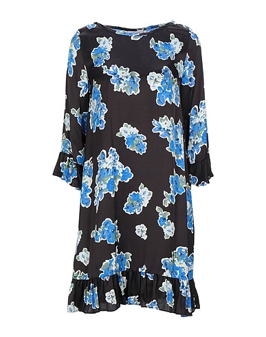 I BLUES Short dress Black 100% Viscose