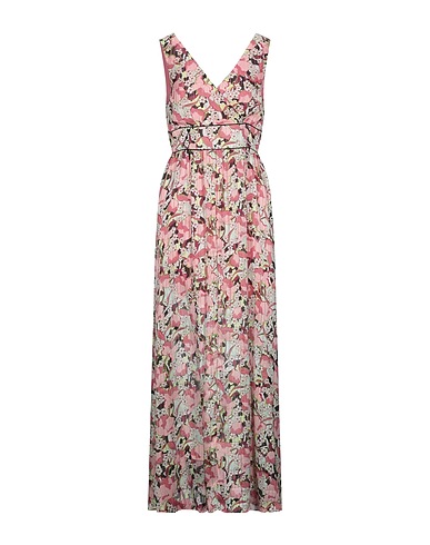 PINKO Long dress Pink 100% Polyester
