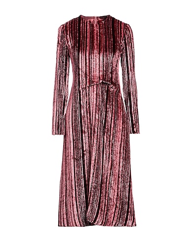SIES MARJAN Midi dress Antique rose 39% Silk, 34% Viscose, 27% Lurex®
