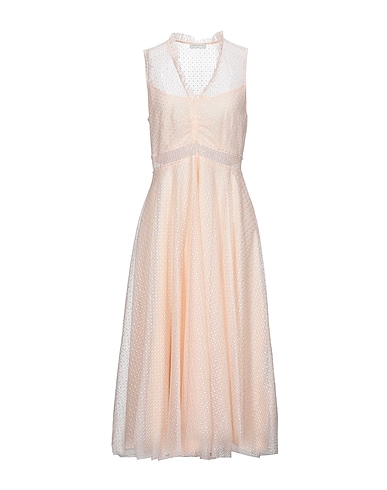SANDRO Midi dress Light pink 100% Polyester