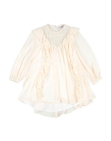 PHILOSOPHY di LORENZO SERAFINI Dress Ivory 100% Polyester, Cotton, PES - Polyethersulfone