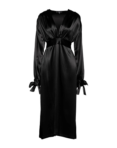 ØUD. Paris Long dress Black 67% Viscose, 33% Acetate