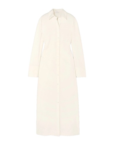 DEVEAUX Long dress Ivory 100% Cotton
