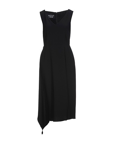 BOUTIQUE MOSCHINO Midi dress Black 70% Triacetate, 30% Polyester