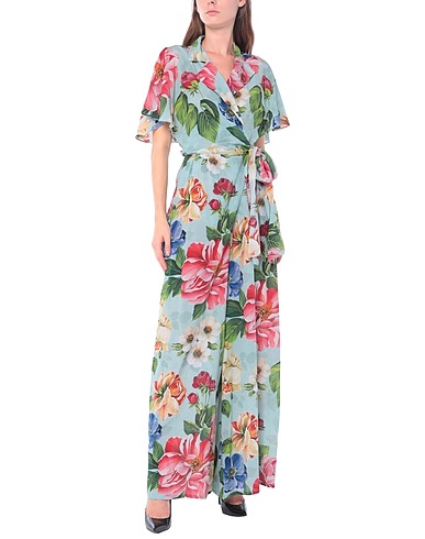 DOLCE&GABBANA Jumpsuits and Dungarees Sky blue 100% Silk