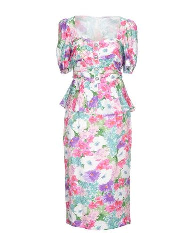 Click to view more detailed imagery on our partner's website Alessandra Rich Midi Dress In Multi