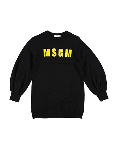 MSGM Dress Black 100% Cotton