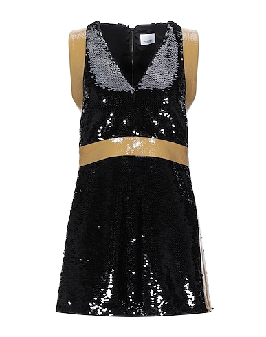 BURBERRY Sequin dress Black 95% Polyamide, 5% Elastane
