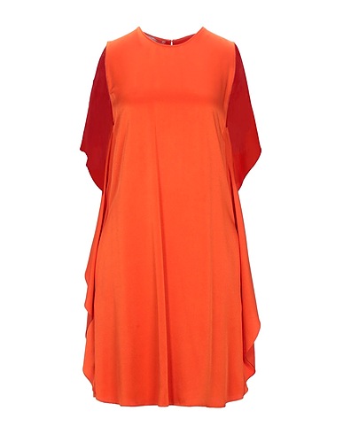 STELLA McCARTNEY Short dress Orange 61% Viscose, 39% Acetate