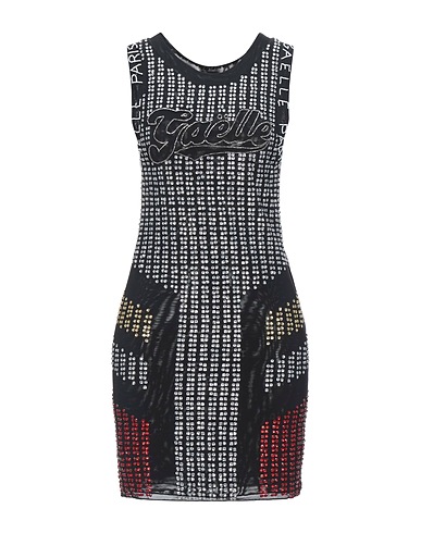 GAëLLE Paris Sheath dress Black 85% Polyamide, 15% Elastane