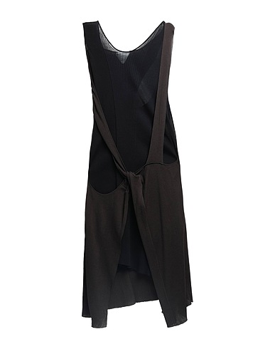 BOTTEGA VENETA Midi dress TESTA DI MORO 57% Cotton, 43% Silk