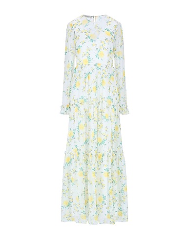 PHILOSOPHY di LORENZO SERAFINI Long dress White 100% Polyester
