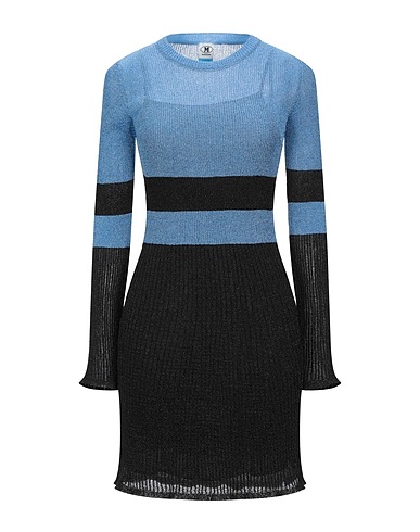 M MISSONI Short dress Pastel blue 66% Viscose, 34% Polyester