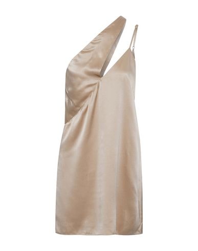 Click to view more detailed imagery on our partner's website Michelle Mason Short Dress In Sand